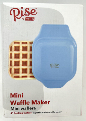 Rise by Dash mini waffle maker 4 