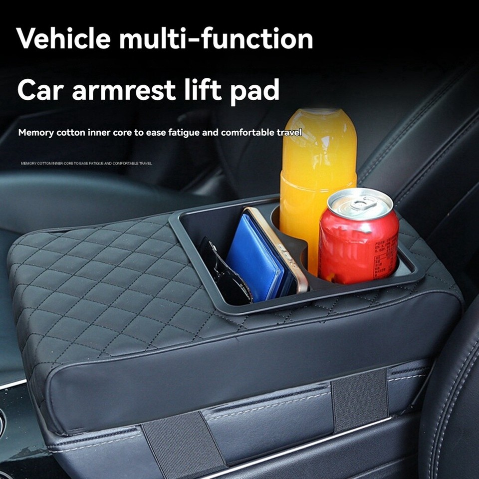 Car Center Console Cover Memory Foam Car Armrest Cushion Arm Rest