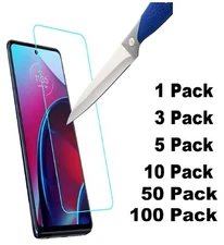 For Motorola Moto G Stylus 5G 2022 Clear Tempered Glass Screen Protector Lot 