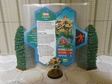 Heroscape Custom Marrow Dbl Sided Card & Fig w/ Sleeve Marvel X-Men Morlocks