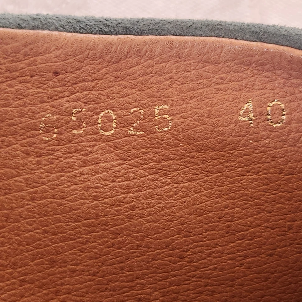 ALL BLACK Seafoam Green Suede Bootie with Side Zip, Women's Size 40, US 9 - Image 4 of 4