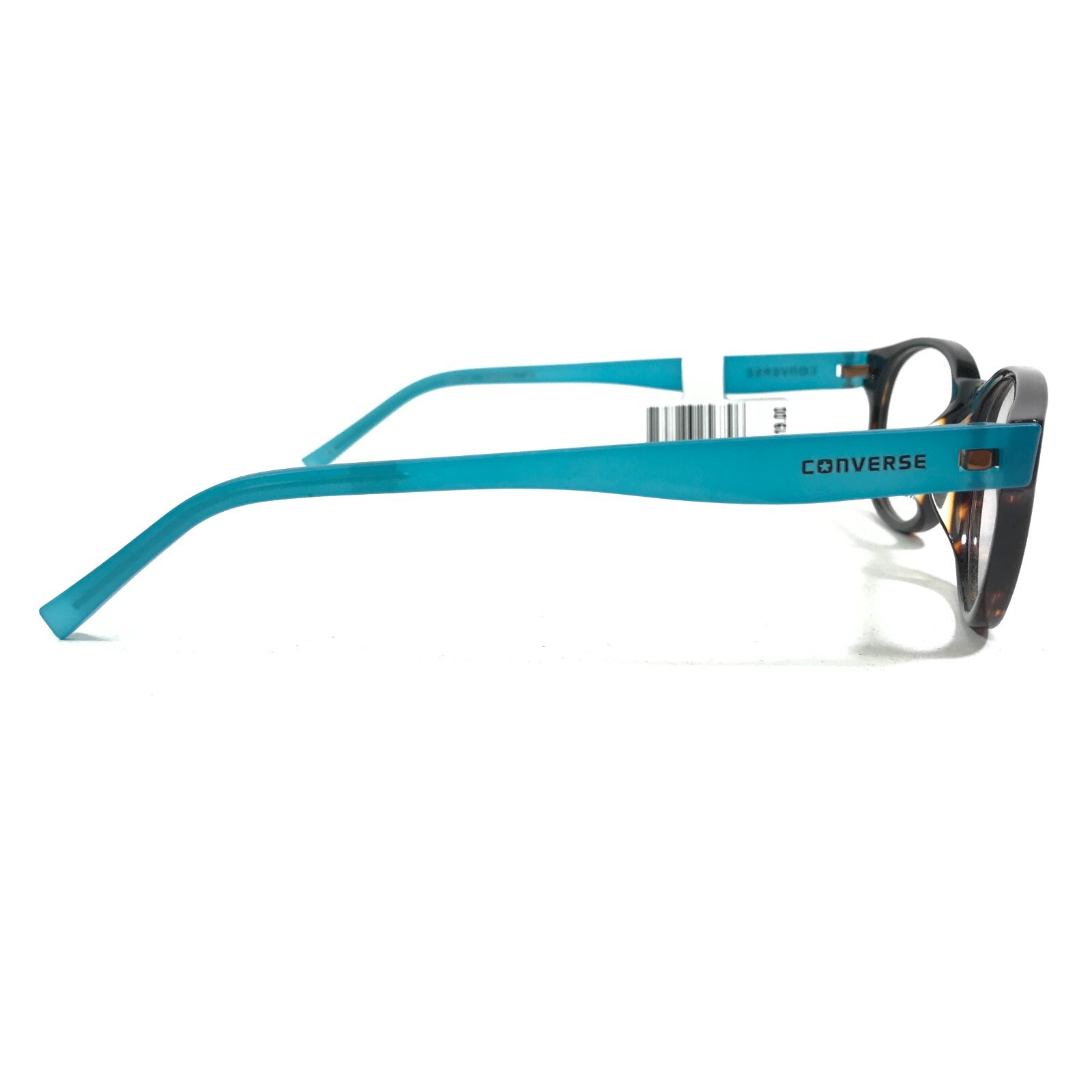 Converse Kids Eyeglasses Frames Q014 UF TORTOISE Brown Tortoise Blue 48-18-140 thumbnail 4