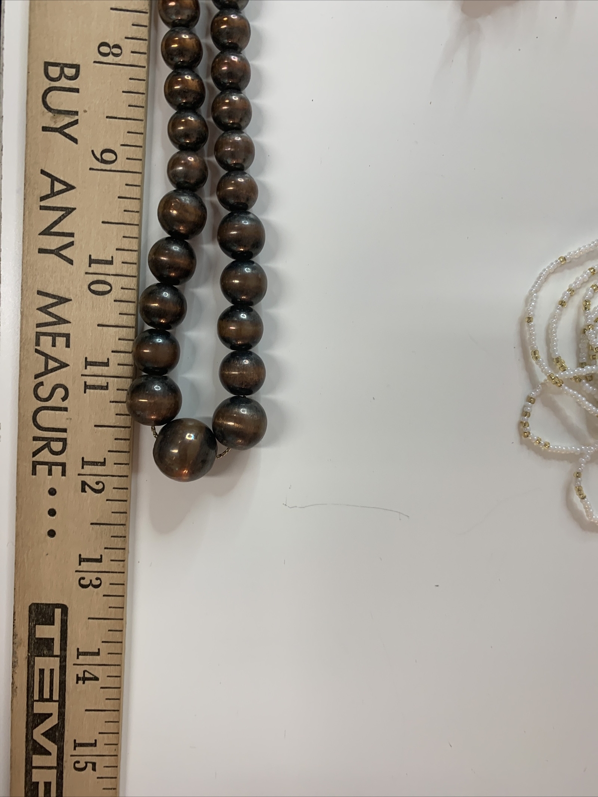 2 BEADED MULTI COLORED Necklaces - image 4