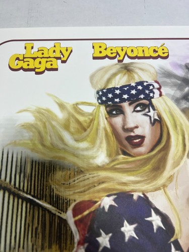 BEYONCE LADY GAGA Telephone LITHOGRAPH POSTER 16x24 - Picture 6 of 10