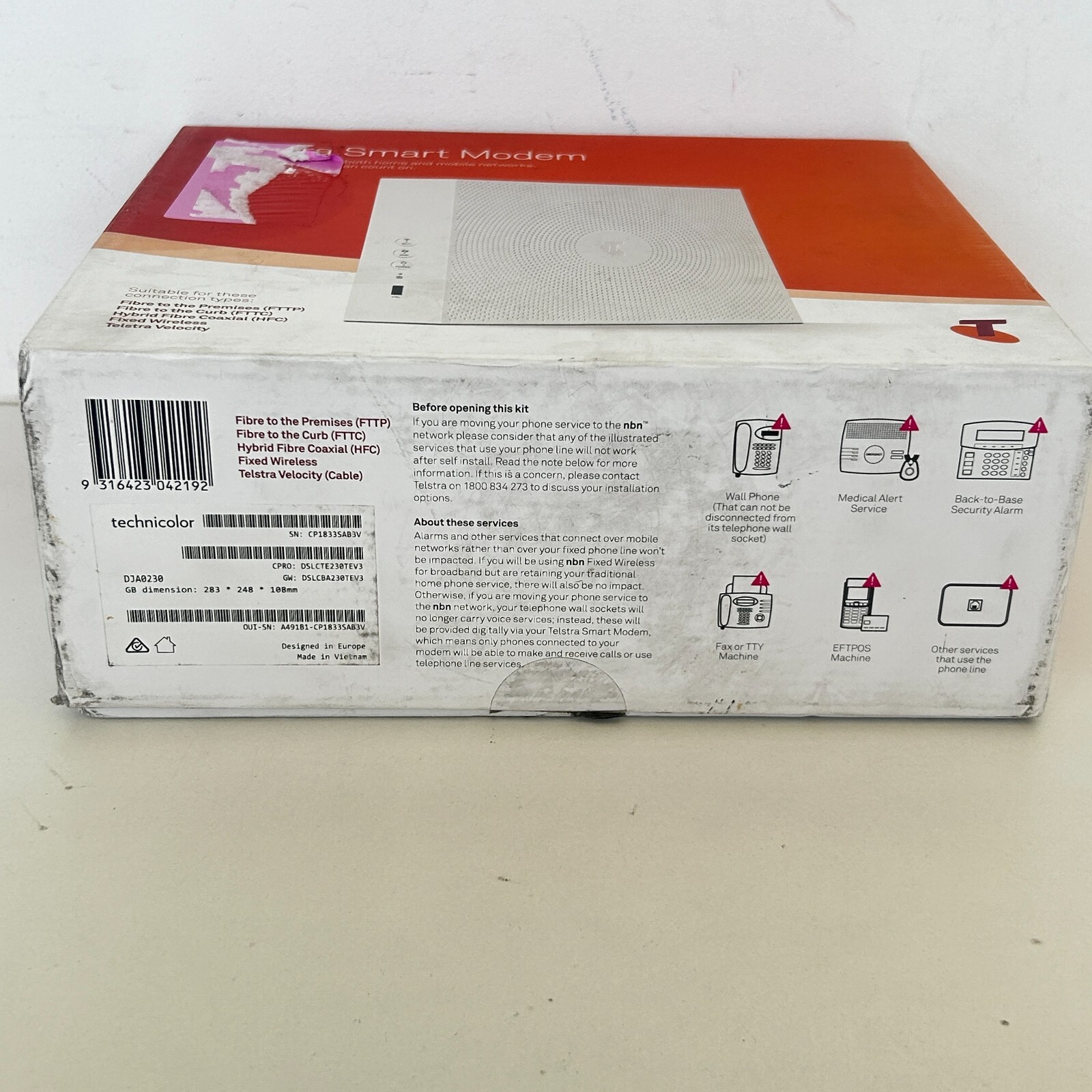 Telstra Smart Modem DJA0230 NBN eBay