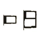 Sim Micro Sd Card Tray Set Samsung Galaxy J7 J730 2017 Black Replacement Part