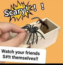 Spider Prank In A Box Trick Play Joke  Gag Toy