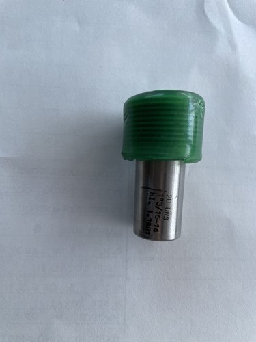 1-3/16-14 UNS-2B THREAD PLUG GAGE NO GO ONLY PD 1.481 LESS HANDLE - Picture 2 of 3