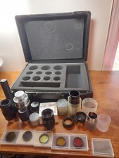 Orion 19 Piece Telescope Eyepieces  Lens Set in Hard Case -TeleVue Nagler 9mm