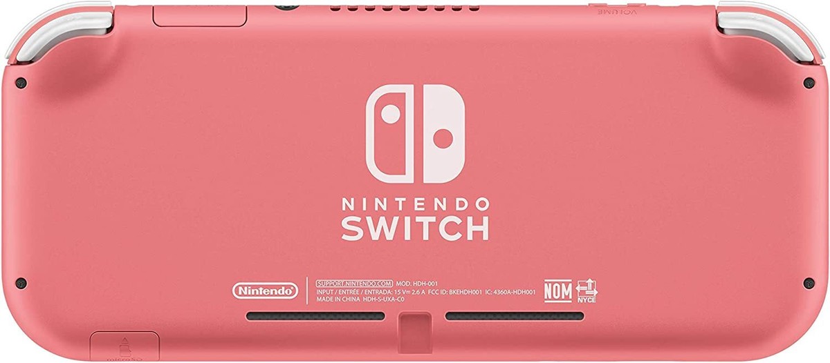 Nintendo Switch Lite Console - Coral - Defective 45496882662