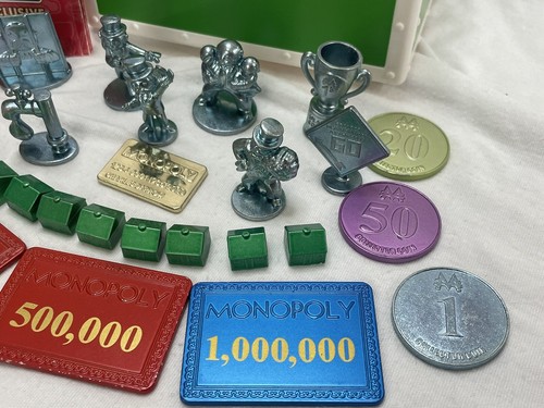 MONOPOLY Surprise Collectibles 25 pieces plus Green Chest - Picture 4 of 10