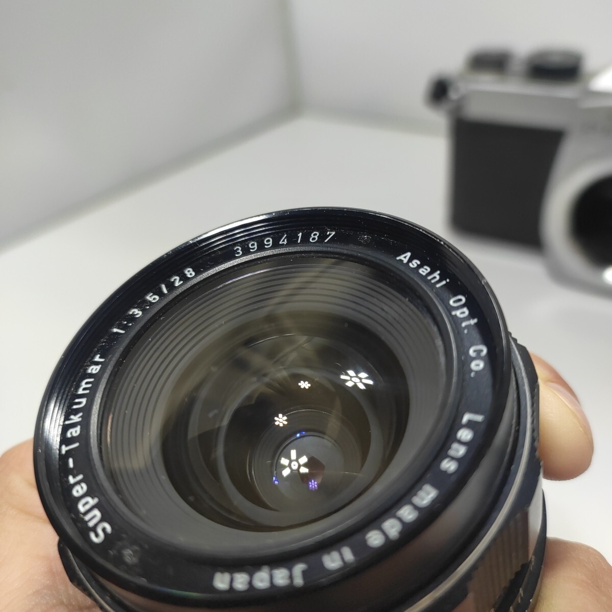 Asahi Pentax Spotmatic SP 1000 with Super Takumar 28mm F3.5 Lens