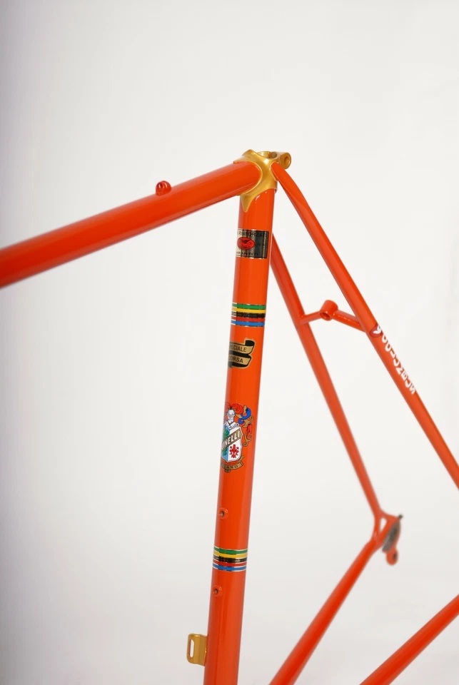 Cinelli* Juego completo de calcomanías stikers años 70. Signature of Cino Cinelli está incluido Foto 2 de 4