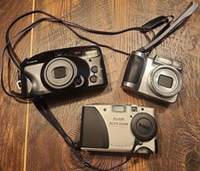 Digital Camera Lot- Kodak DC215 Zoom, Kodak EasyShare, Canon Sure Shot,