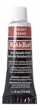 Amaco Rub 'N Buff Wax Metallic Finish, Ebony, 0.5-Fluid Ounce