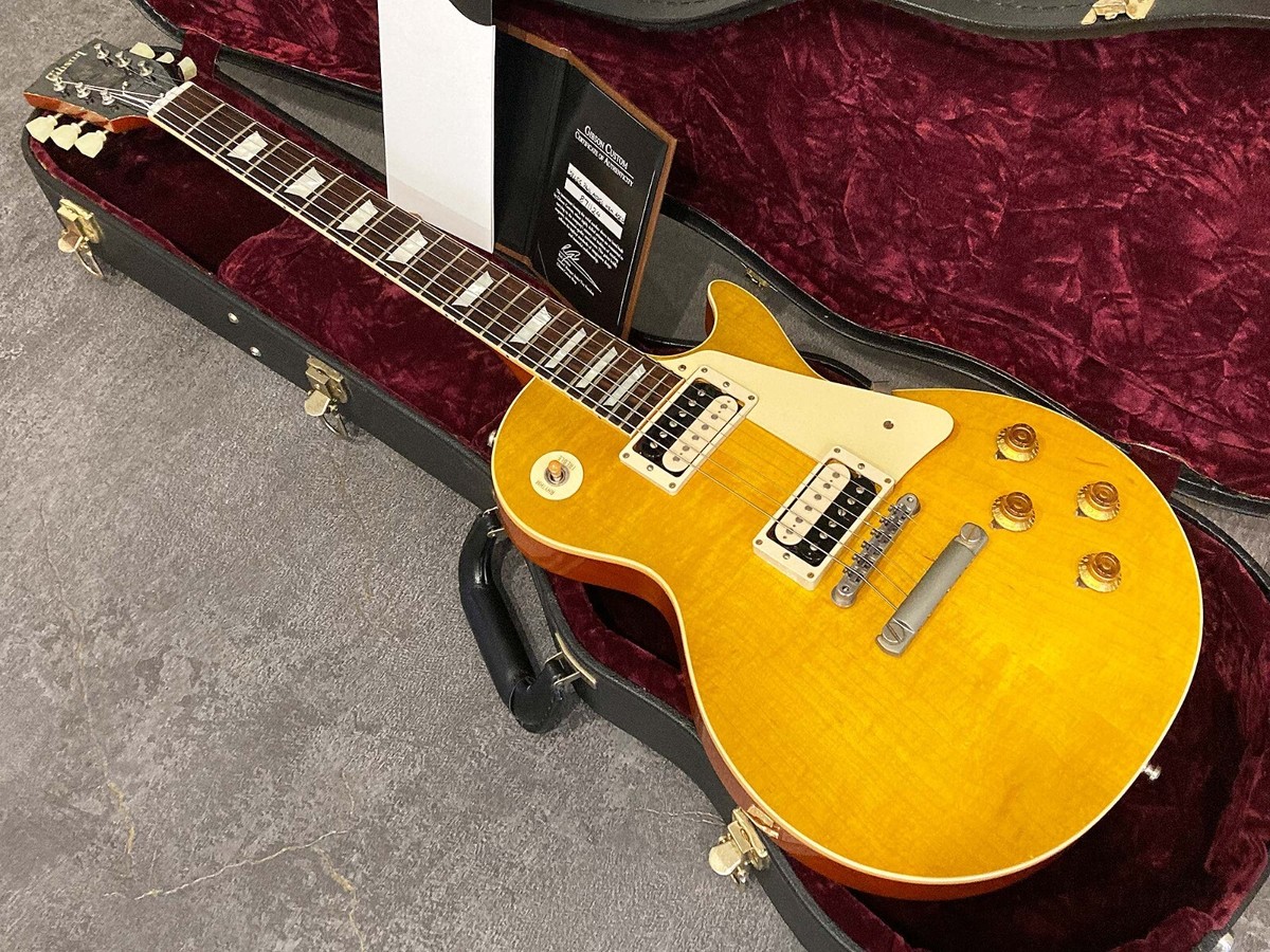 ギター Gibson CS 1958 Les Paul Reissue 2014 2014 Gibson CS 1958 Les Paul Reissue Figured Top Electic