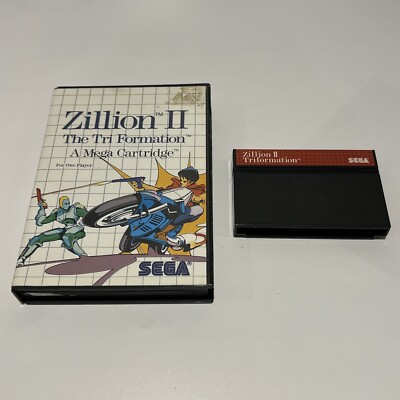 Jeu Vidéo Zillion II - Sega Master System - Bon état (sans Notice)