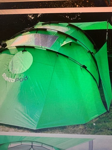 SheltaPod awning / Green / Very good condition