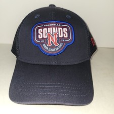 New Era 9Forty Nashville Sounds Mesh Trucker Snapback Hat Cap MILB