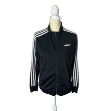 Adidas Essentials Warm-Up 3 Stripe Track Jacket Women's Size Large