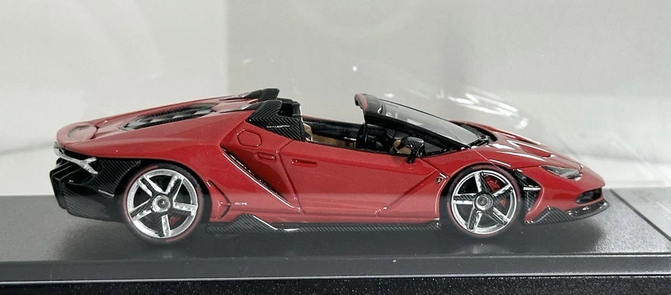 Looksmart 1:43 - Lamborghini Centenario Roadster 2016 (Rosso Mars) - LS465D - Image 3 of 4