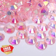 Niziky 5mm Jelly Rhinestones 5000pcs Transparent AB Flatback Crafts Shoes Cups