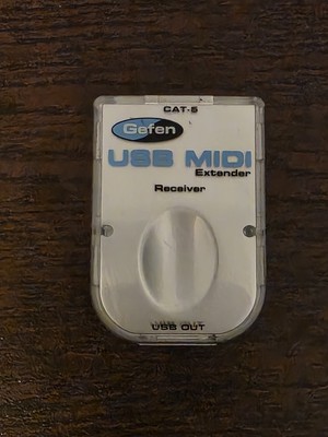 Gefen USB MIDI Extender Receiver Cat-5 to USB EXT-USB-MIDI-R