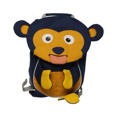 Affenzahn, Rucksack, Unisex (Kinder), Polyester, Blau/Gelb, Einfarbig, 20 #BLs