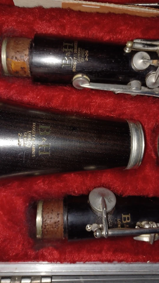 Boosey and Hawkes London Series Wooden pre 1960...This Is A Vintage Clarinet!! - Image 2 of 4