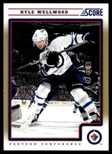 2012-13 Score Gold Parallels Kyle Wellwood Winnipeg Jets #489
