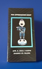 2023 SJ Sharkie BOBBLEHEAD San Jose Sharks SGA NIB April 8th 2023 NHL Hockey NEW