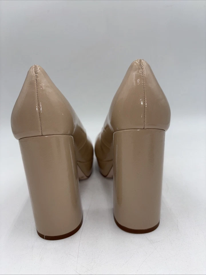 Zapatos de salón Jessica Simpson Dylexi plataforma charol nude talla 8 M Foto 4 de 4