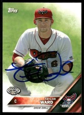 2016 Topps Pro Debut TAYLOR WARD Signed Card autograph AUTO ANGELS RC ORIOLES