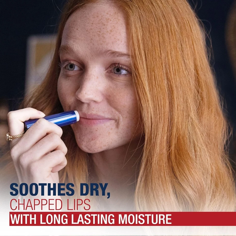 Barra reparadora de labios Aquaphor 0,17 oz (paquete de 4) - Calma los labios agrietados secos Foto 4 de 4