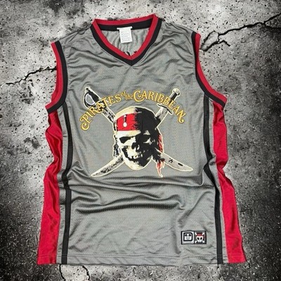 Pirates of The Caribbean Captain Jack Sparrow Disney Jersey
