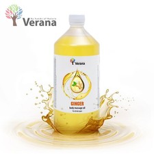 Verana Ginger Natural Body Massage Oil 1 Liter