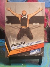 2019 Topps WWE SmackDown Live 20 Years SmackDown #SD18 Kurt Angle Shawn Michaels
