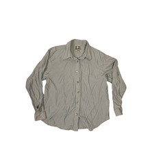 VTG Desert West by Sherry Holt Baby Blue Western Shirt Womens Small Pearl Button