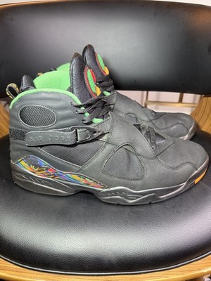 Size 14 - Air Jordan 8 Retro Tinker - Air Raid Green Black Orange (305381-004)