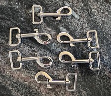 6 Swivel Snap Hooks 2.8"x 1" HeavyDuty Clasp Strap Linking Dog Leash Make ur own