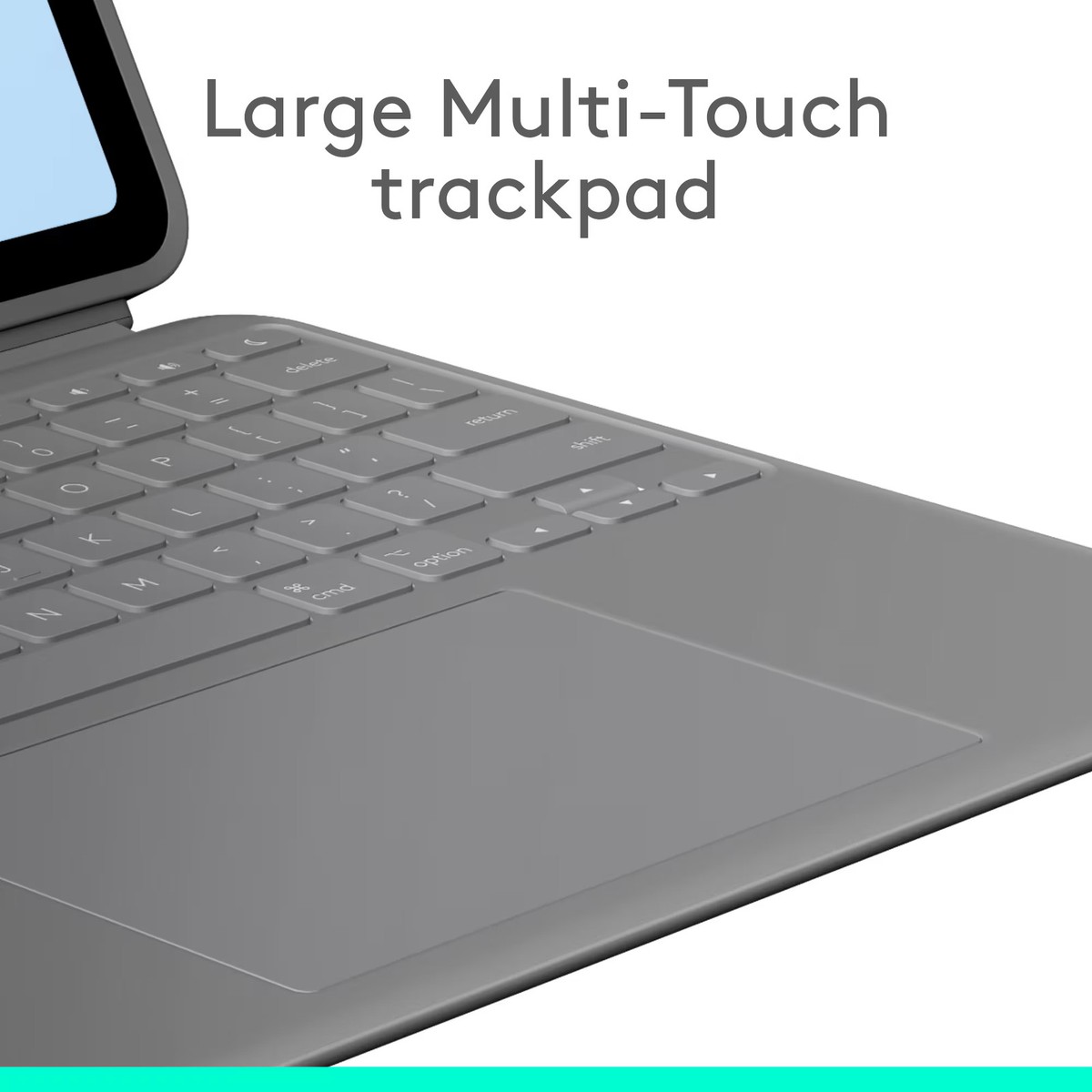 Logitech - Combo Touch iPad Air 13-inch - Latest Model (M2 & M3