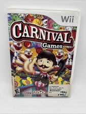 Carnival Games (Nintendo Wii, 2007) CIB Complete In Box - Tested