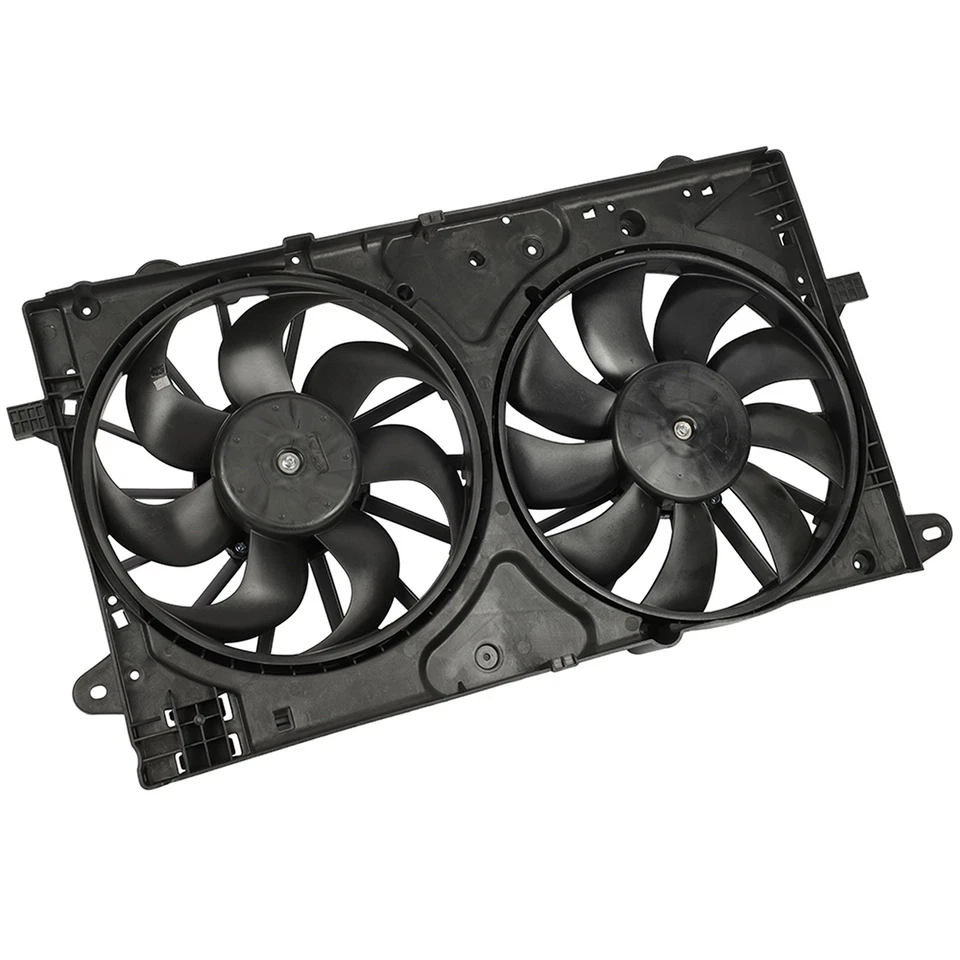 Dual Cooling Fan & AC Condenser Car Electric For 2014-2019 Chevrolet Impala 2.5L — 第 4/4 张图片