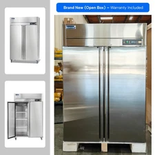 ICECASA 48" 2 Door Commercial Freezer 36 Cu.ft Reach-In (Open Box)