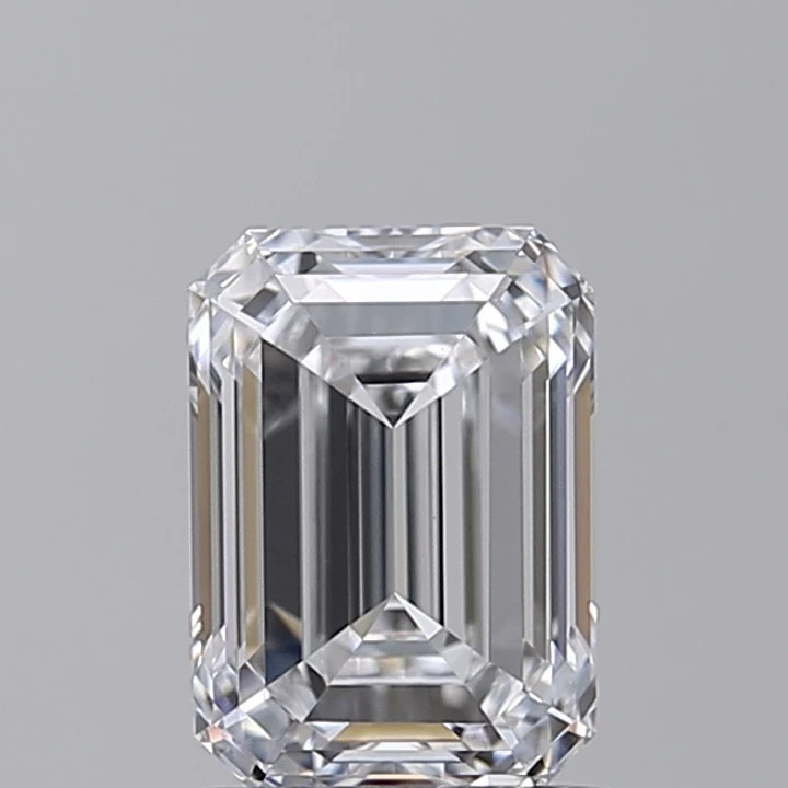 IGI Certified Lab Grown 1.60 CT Emerald Cut Loose Diamond D Color VS1 Clarity