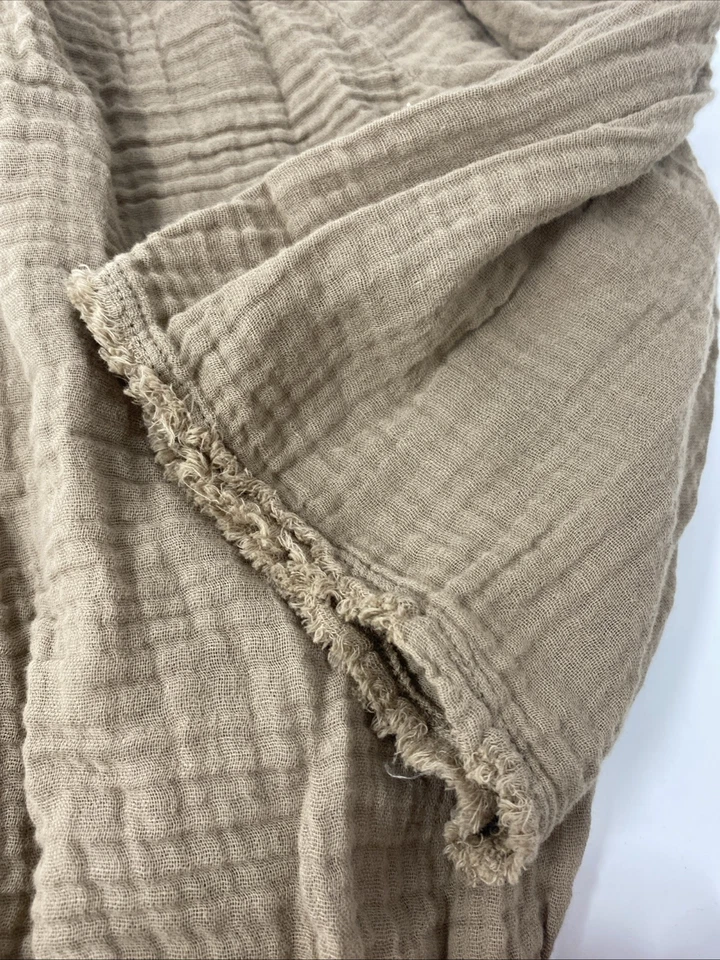 Michael Stars Double Gauze Convertible Top . Color Safari, Brown. Large. NWT - Image 3 of 4