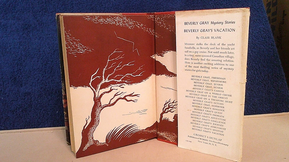 JUDY BOLTON #21 CLUE OF STONE LANTERN w/DJ 1st PRINTING 1950-1 CLARKE'S GUIDE - Image 4 of 4