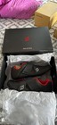 Peloton Altos Cycling Shoes Black/Red Hook & Loop Straps US M 11 W 12.5 — photo 1