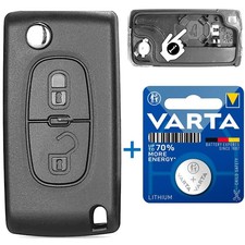 Alloggiamento di ricambio chiave 2 tasti per Citroen Berlingo Dispach VA2 CE536