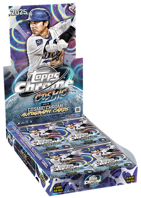 2025 TOPPS COSMIC CHROME HOBBY BOX (80 Cards) MLB Baseball Brand 